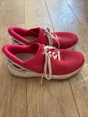 Kizik Athens Shoes Womens Size 10 Pink Handsfree Casual Walking Comfort Sneakers